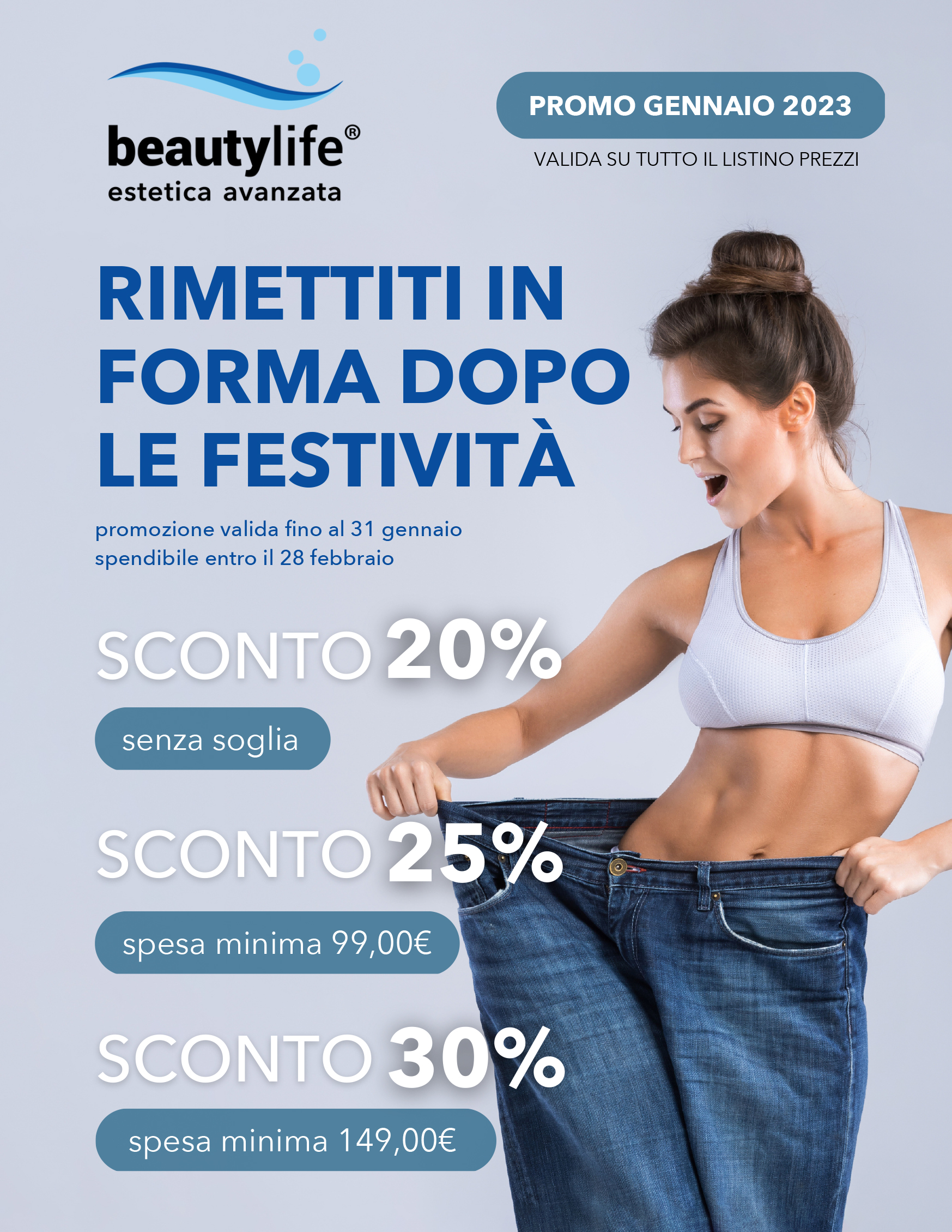 Locandina Beauty Life Promo Gennaio